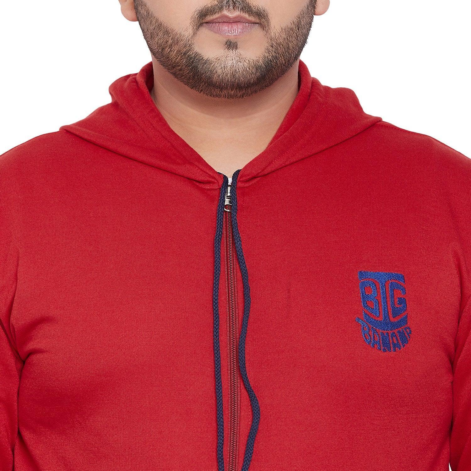 Men Plus Size Gale-R Solid Zipper Sweatshirt - Image 6