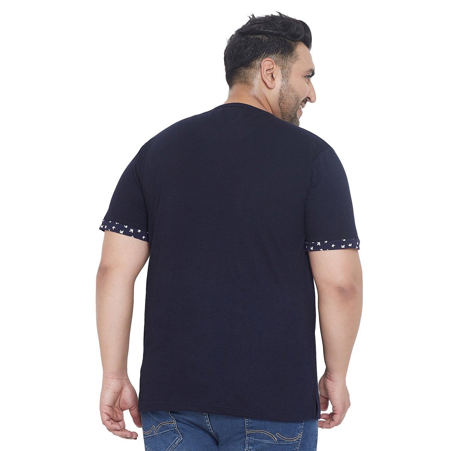 Men Plus Size Geoff Printed Round Neck Tshirt - Image 5