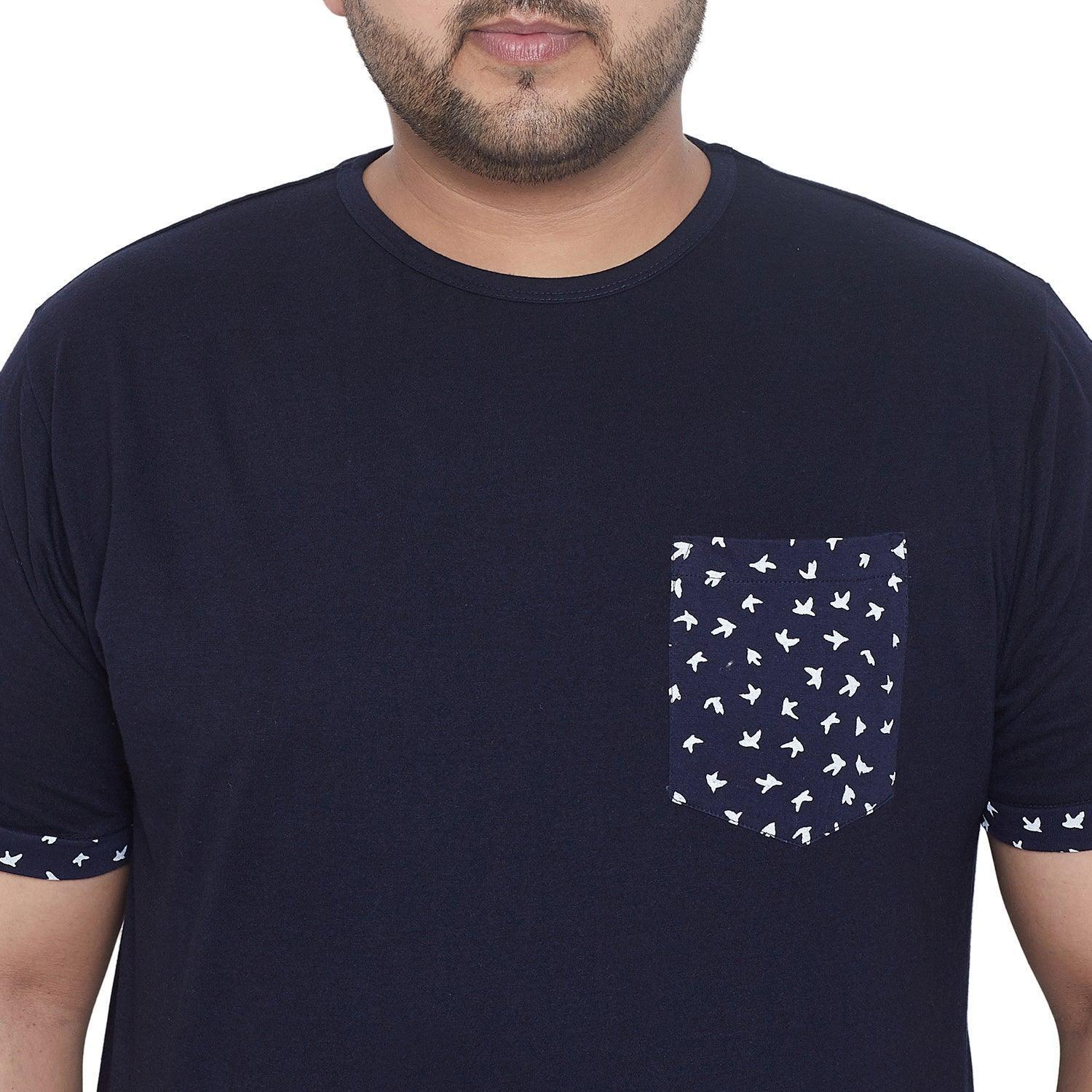 Men Plus Size Geoff Printed Round Neck Tshirt - Image 6