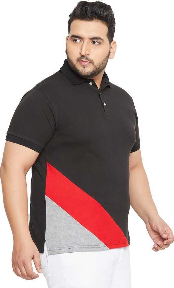 Men Plus Size Goldcoast Colorblock Polo Tshirt - Image 4