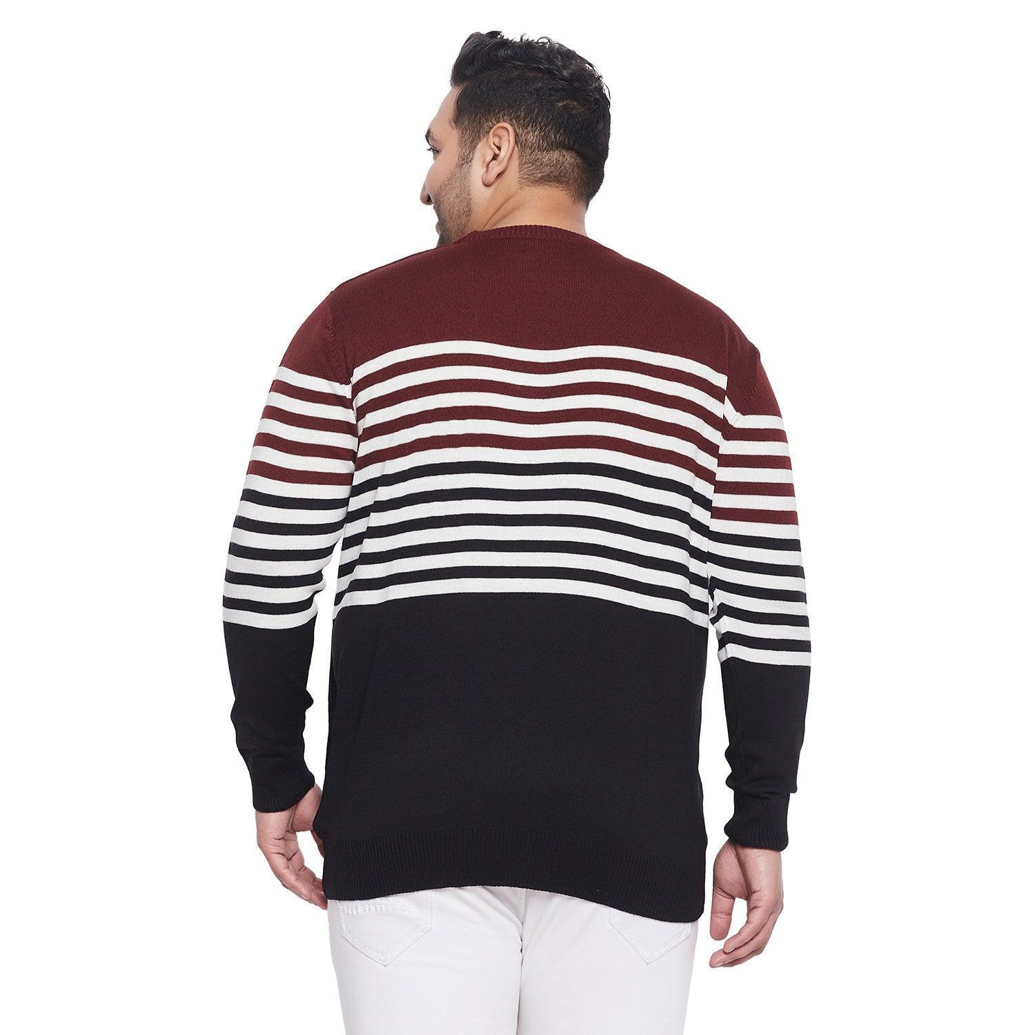 Men Plus Size Gordon Colorblock Sweater - Image 5