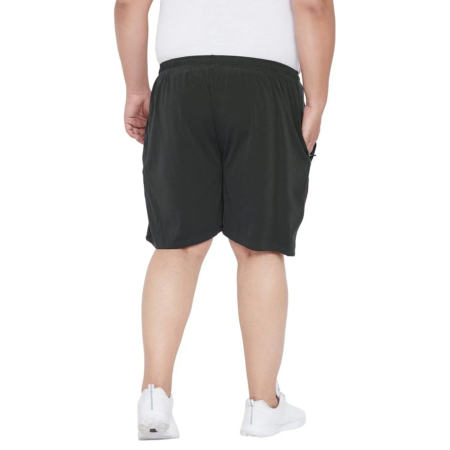 Men Plus Size Gypsy Solid Shorts - Image 5