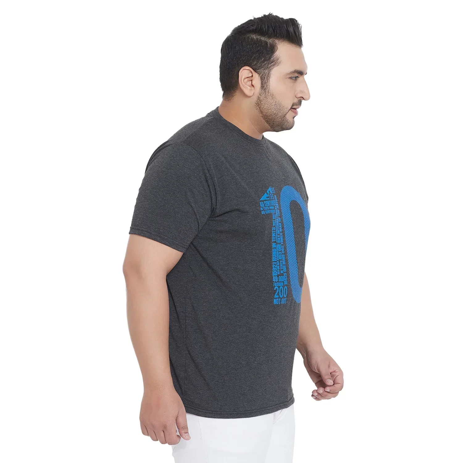 Men Plus Size Harper Printed Round Neck - Image 4