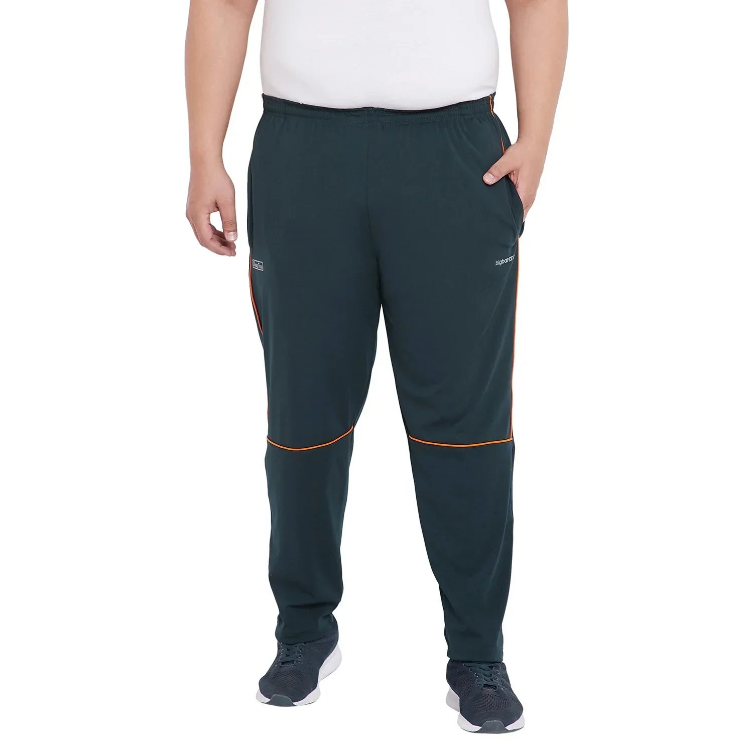 Men Plus Size Kacy Solid Trackpant
