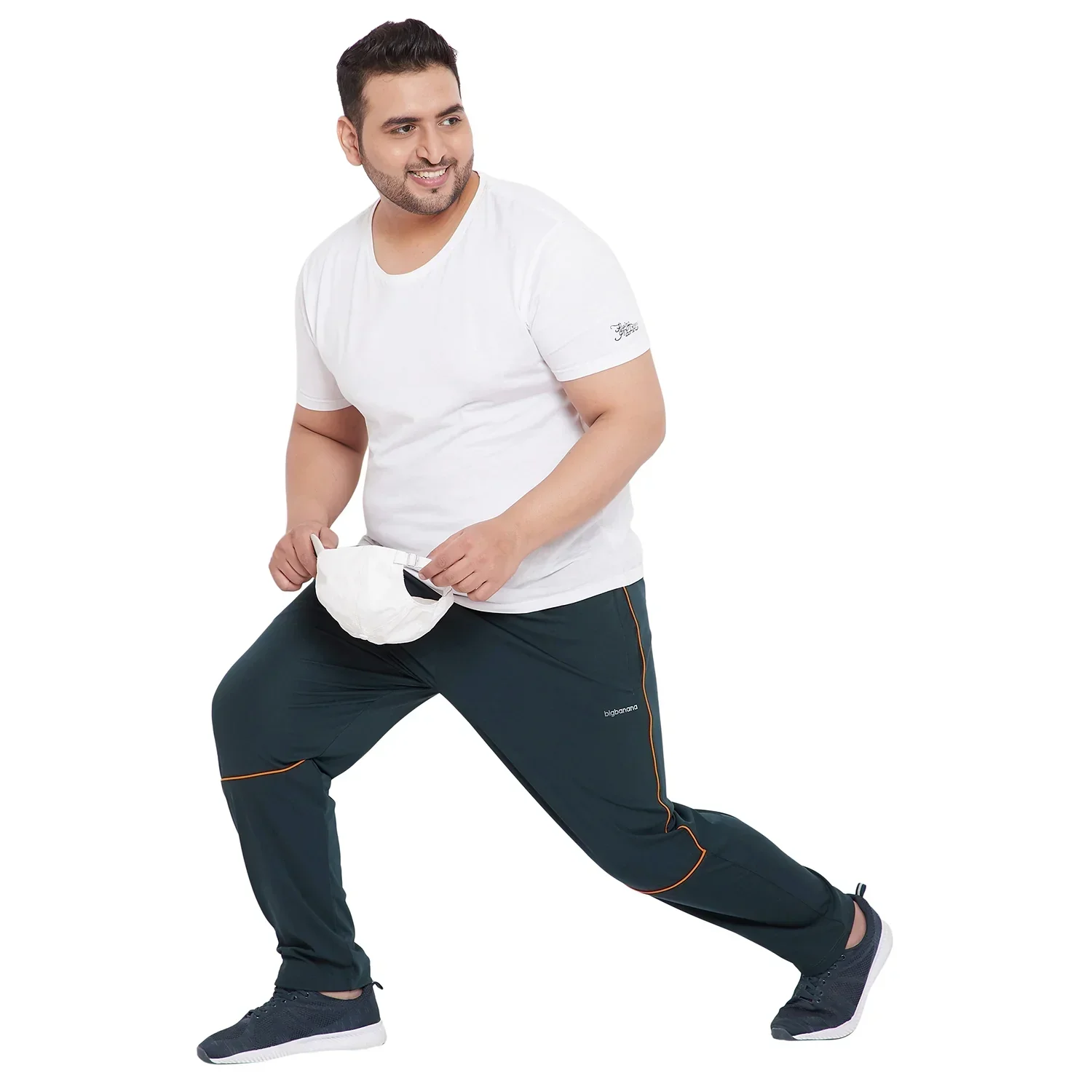Men Plus Size Kacy Solid Trackpant - Image 2