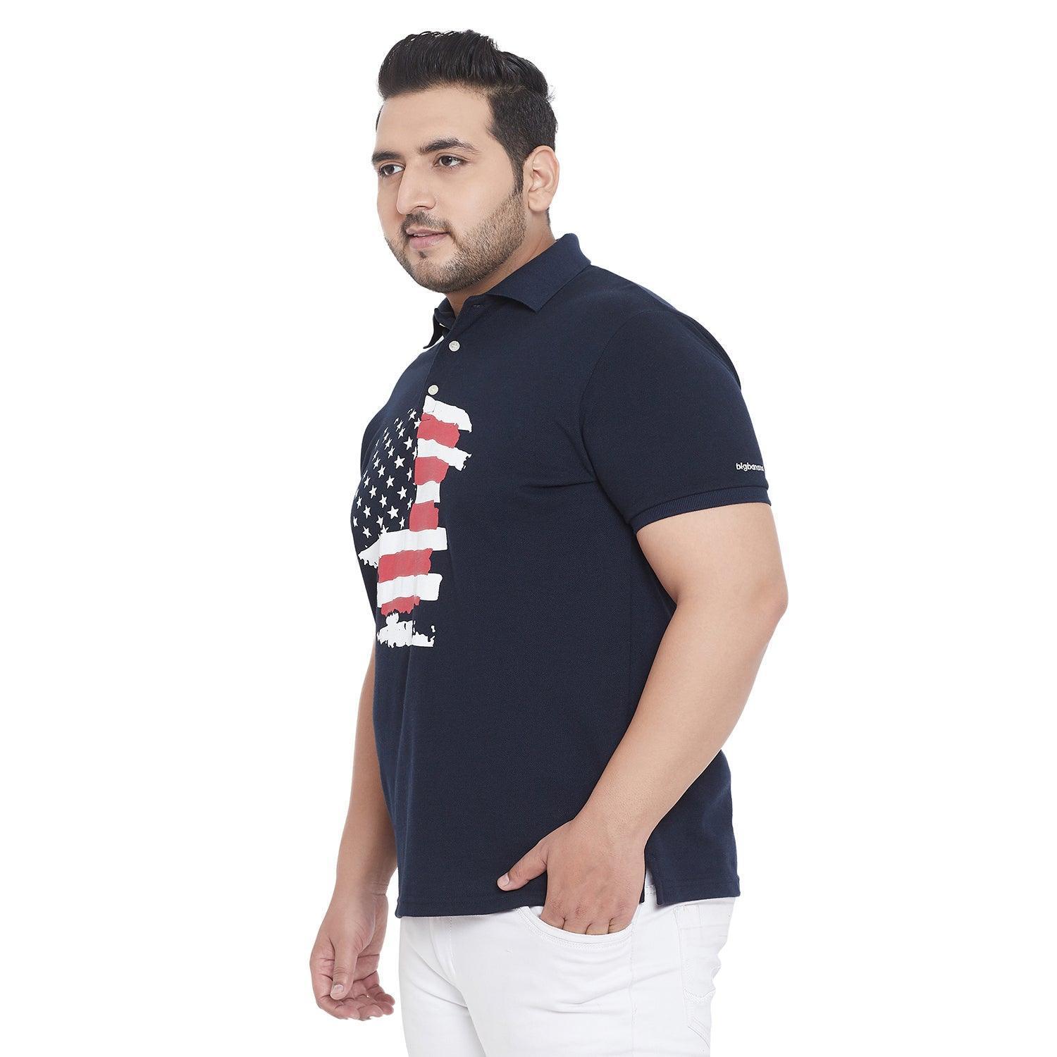 Men Plus Size Landon Printed Polo Tshirt - Image 3