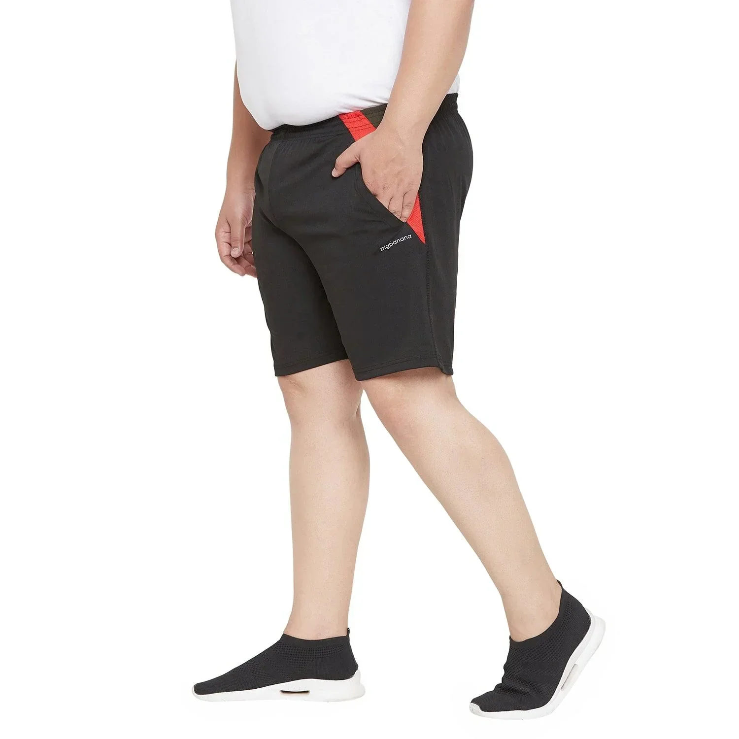 Men Plus Size Lobel Solid Shorts - Image 3
