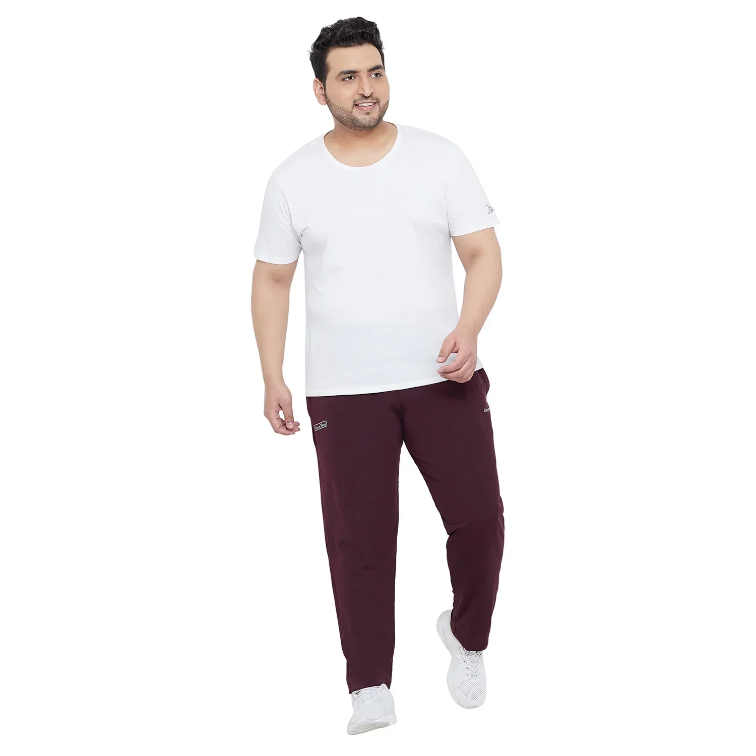 Men Plus Size Lockwood Solid Trackpants - Image 2