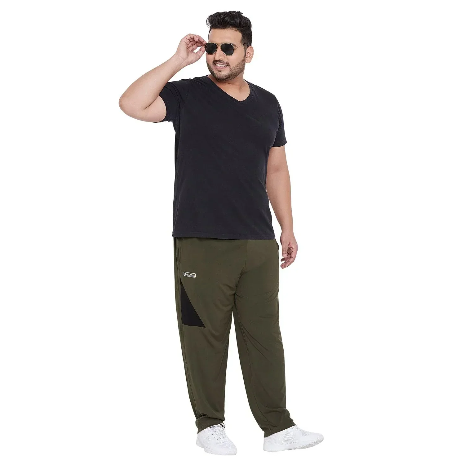 Men Plus Size Matlock Solid Trackpant - Image 2