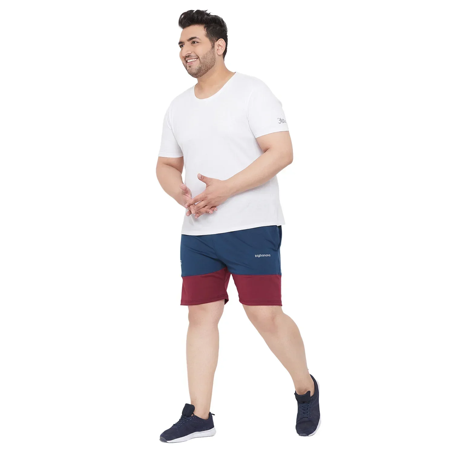 Men Plus Size McLean Colorblock Shorts - Image 2