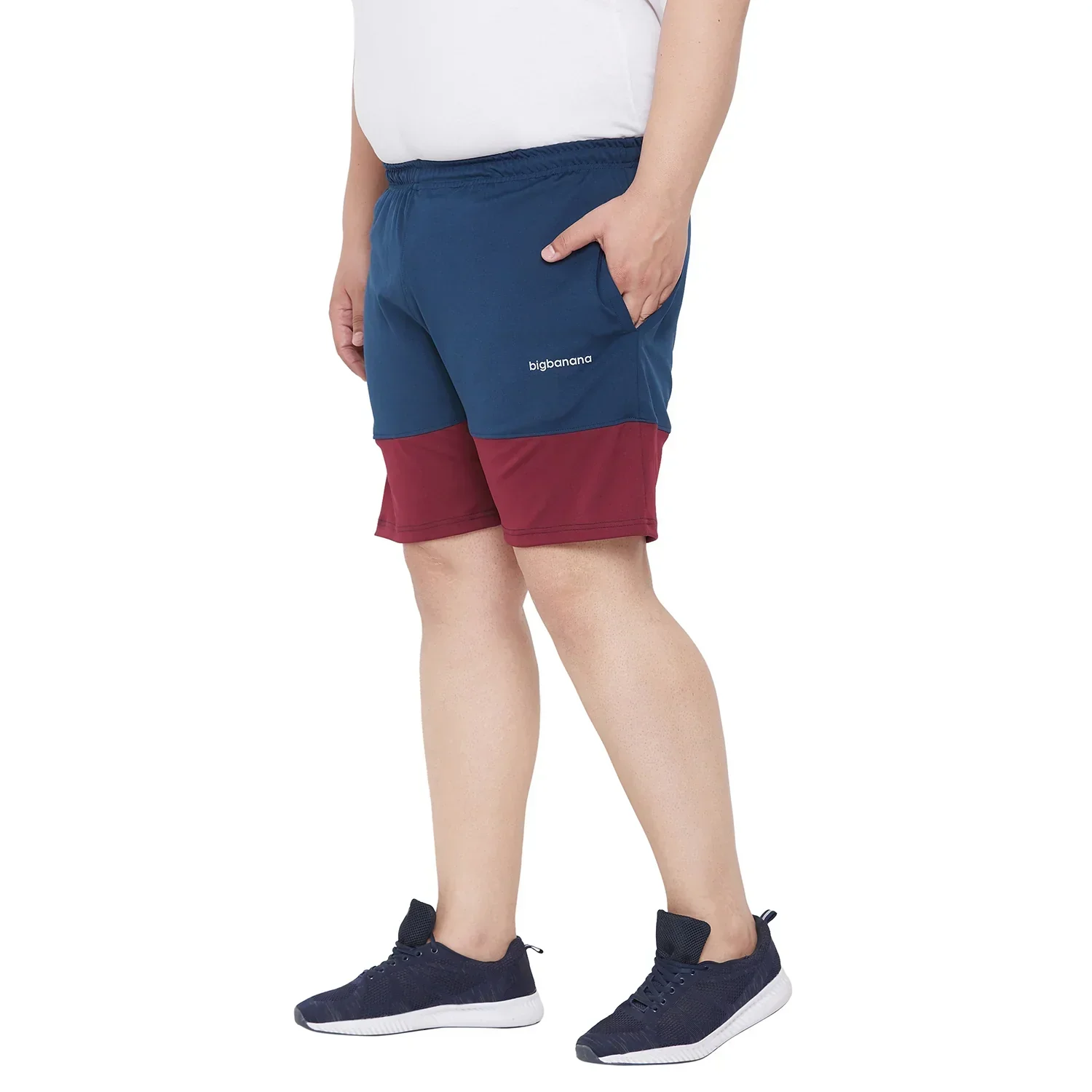 Men Plus Size McLean Colorblock Shorts - Image 3