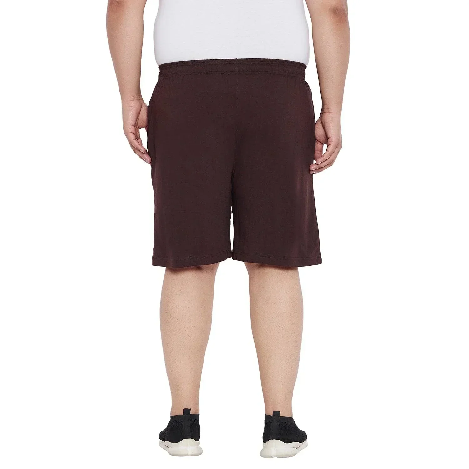 Men Plus Size Milan-BN Solid Shorts - Image 5