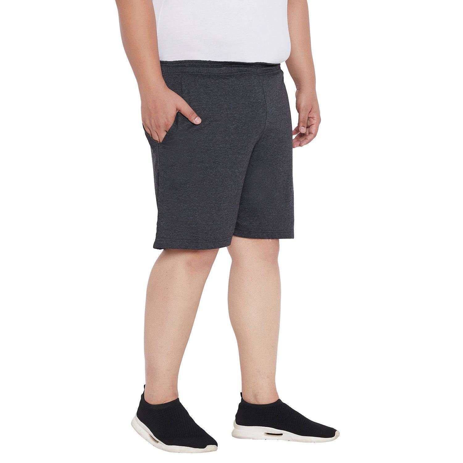 Men Plus Size Milan-DG Solid Shorts - Image 4