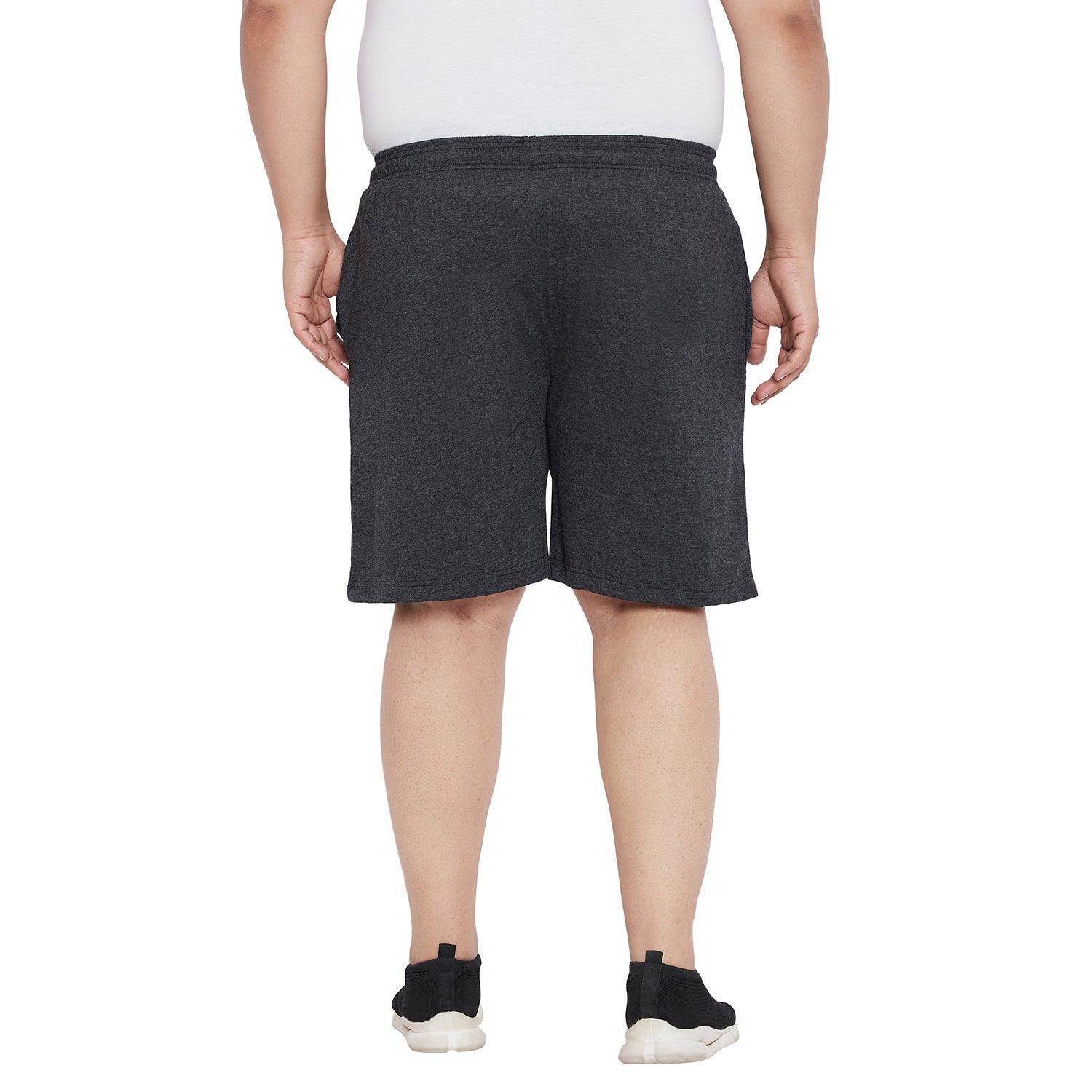Men Plus Size Milan-DG Solid Shorts - Image 5