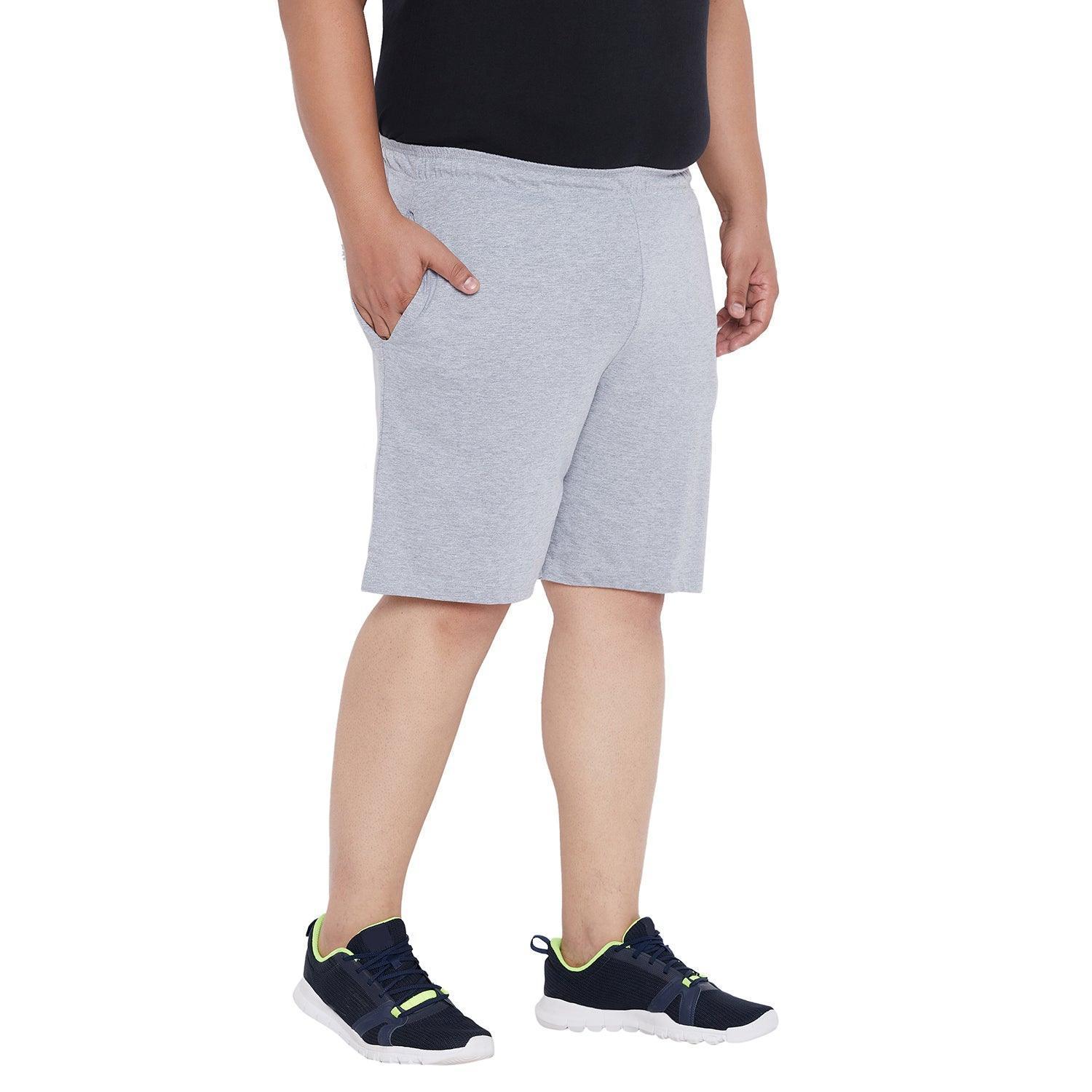 Men Plus Size Milan-LG Solid Shorts - Image 4