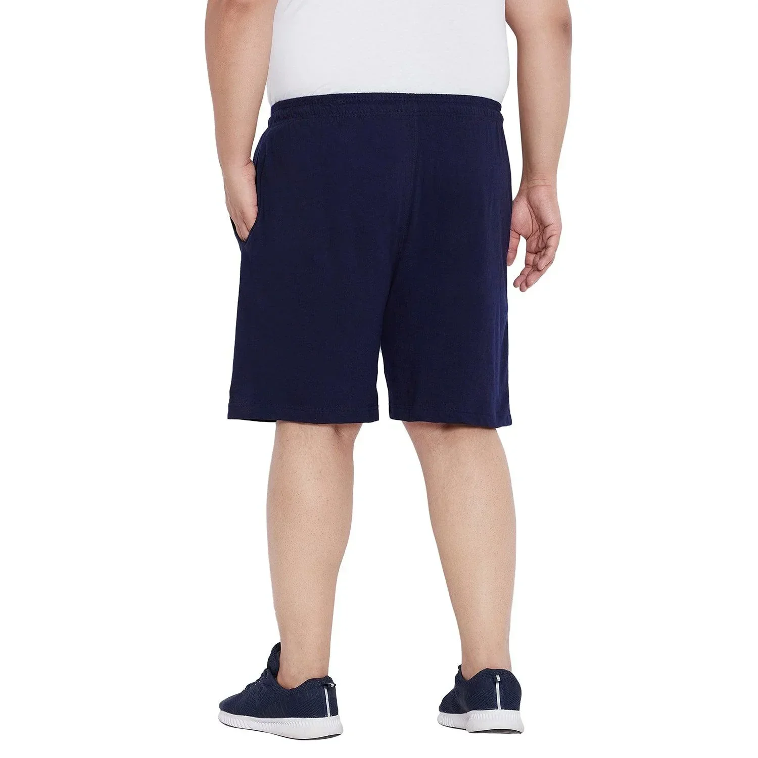 Men Plus Size Milan-NB Solid Shorts - Image 5