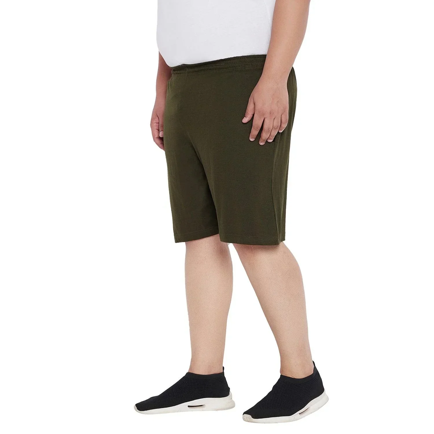 Men Plus Size Milan-OL Solid Shorts - Image 3