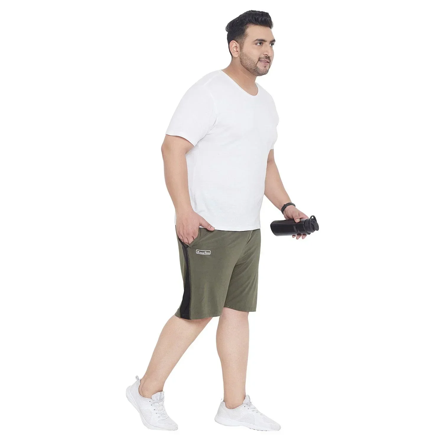 Men Plus Size Moxon Solid Shorts - Image 2