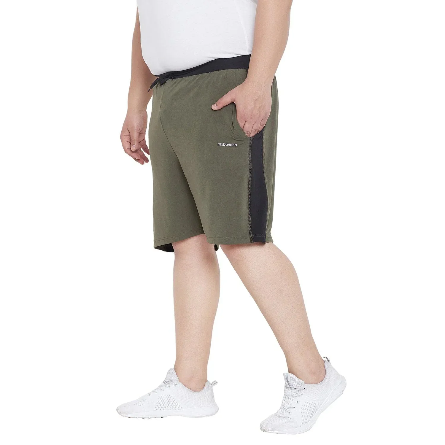 Men Plus Size Moxon Solid Shorts - Image 3