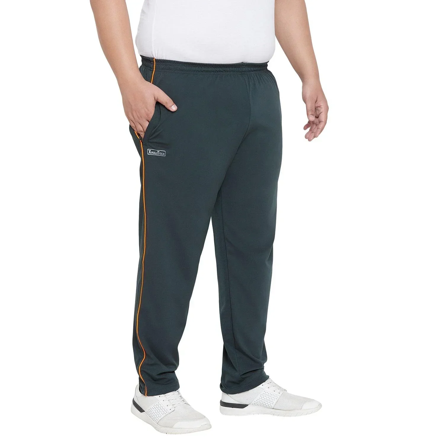 Men Plus Size Offey Solid Trackpant - Image 4