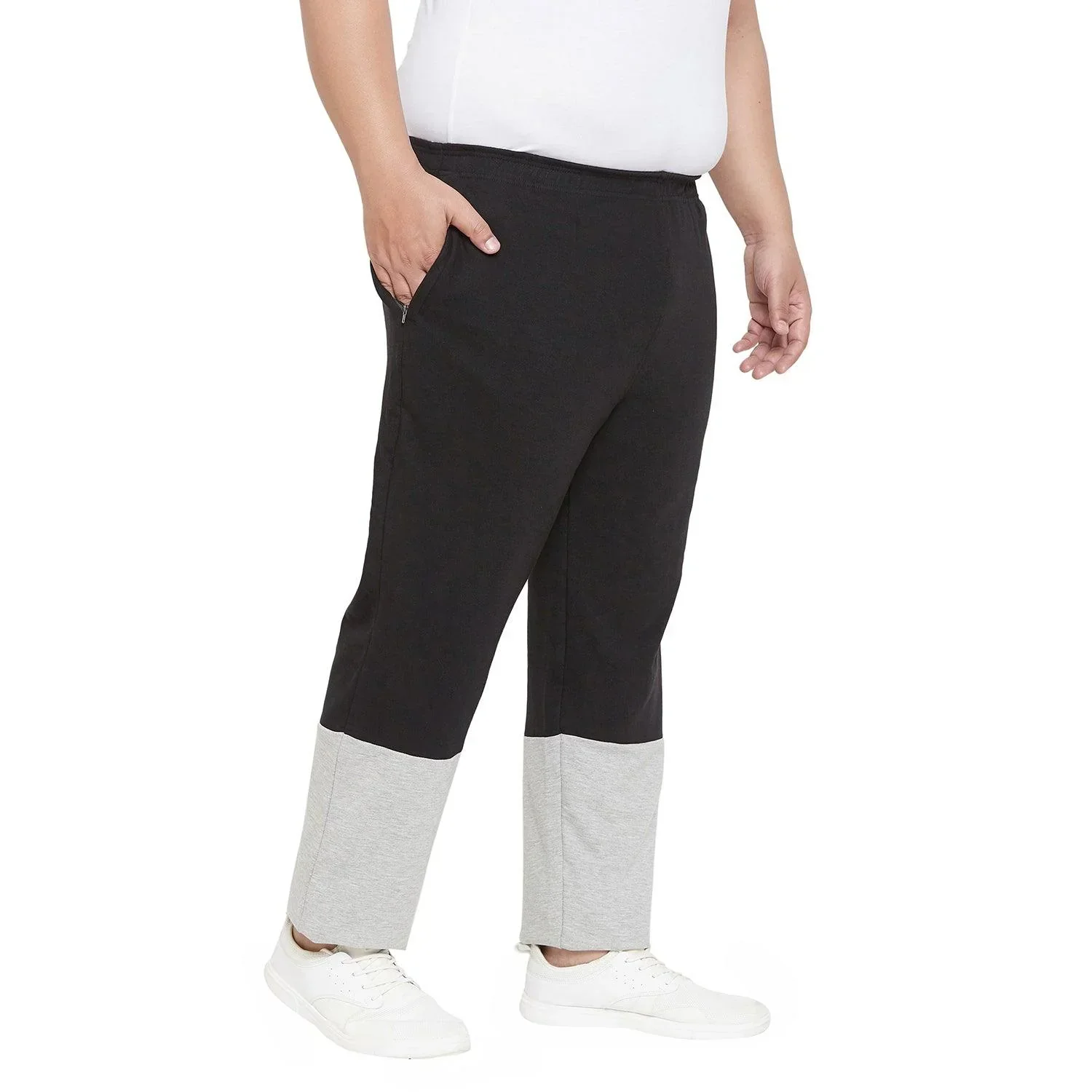 Men Plus Size Ravin Colorblock Trackpant - Image 4