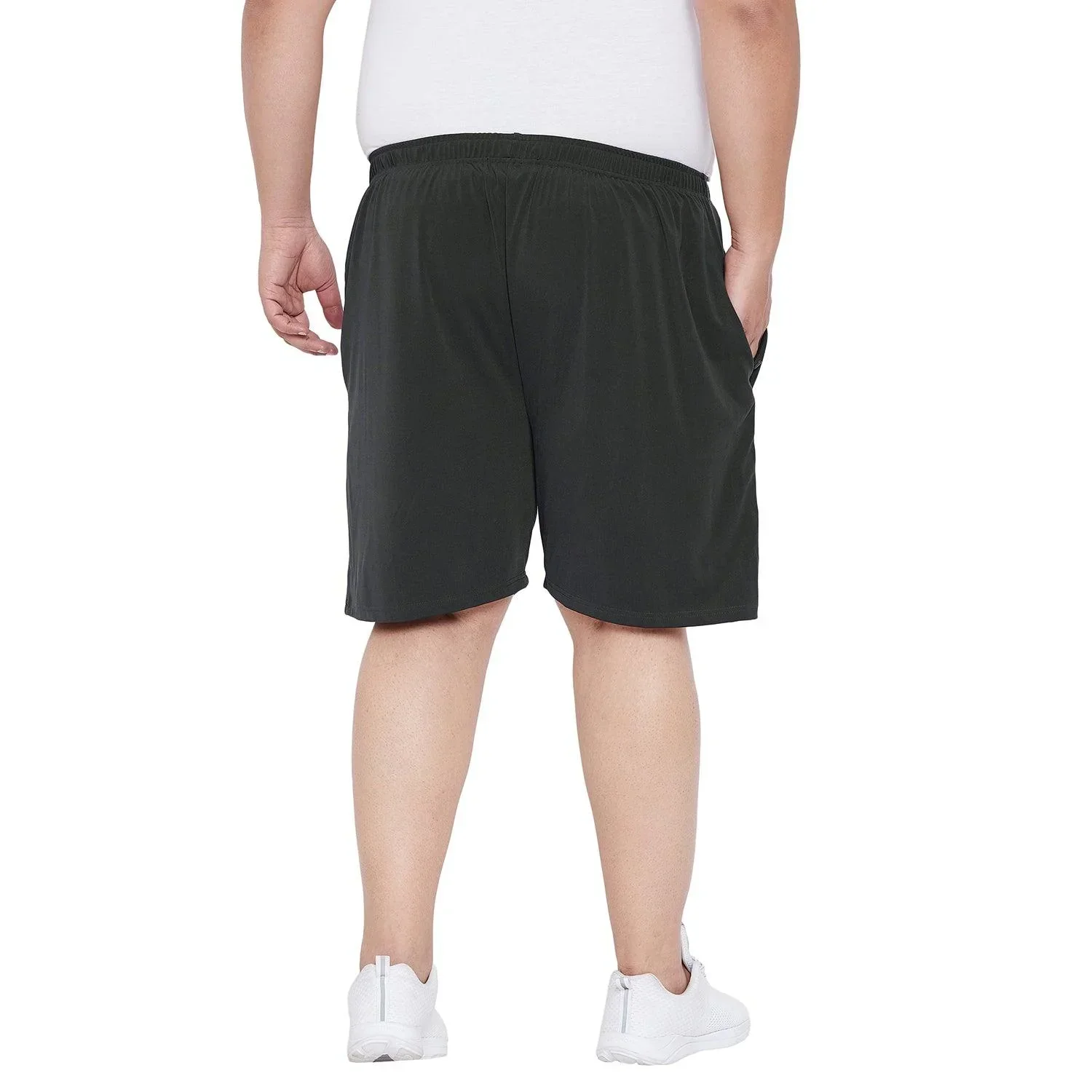 Men Plus Size Repton Solid Shorts - Image 5