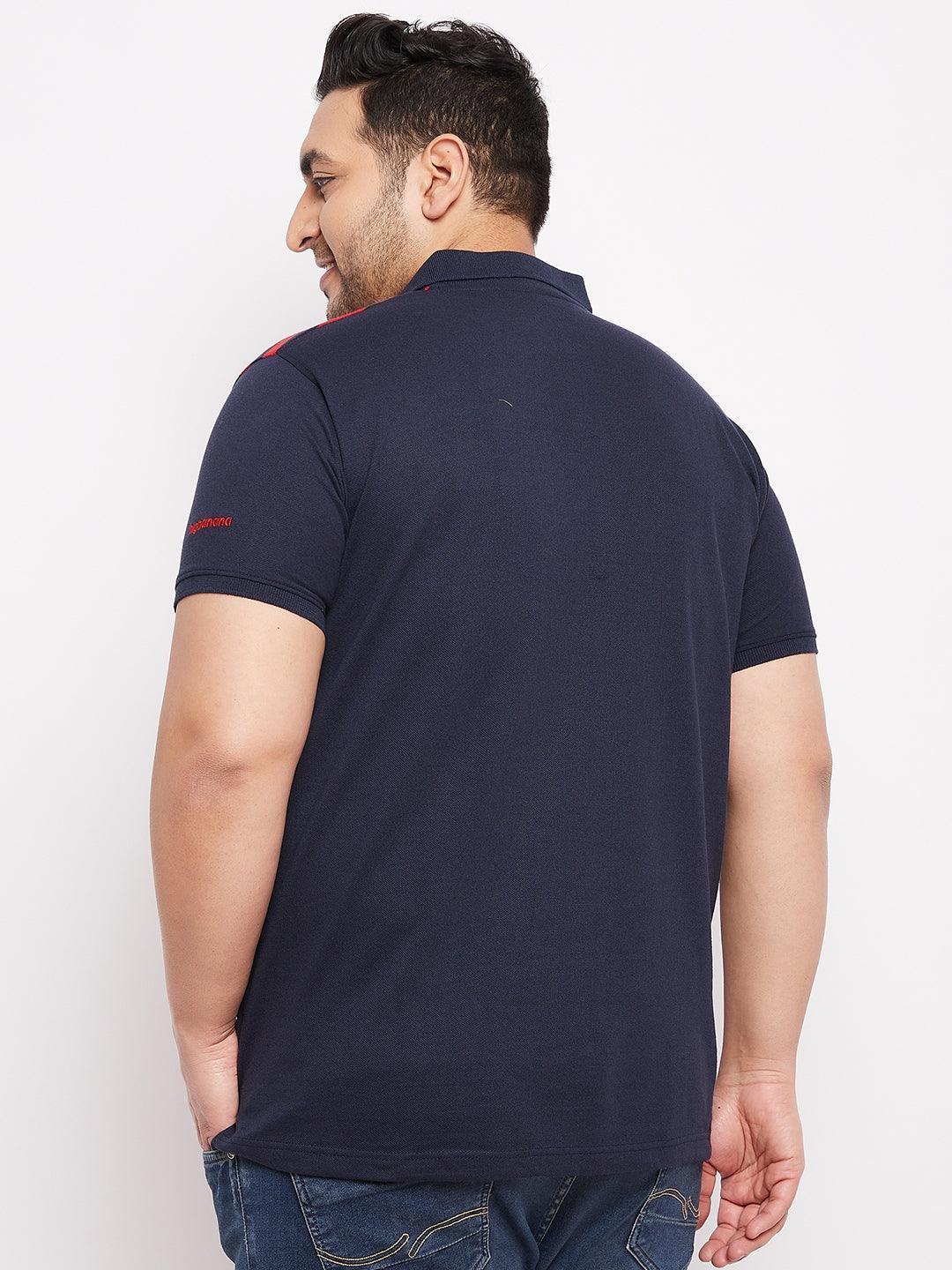 Men Plus Size Ripley Colorblock Polo Tshirt - Image 5