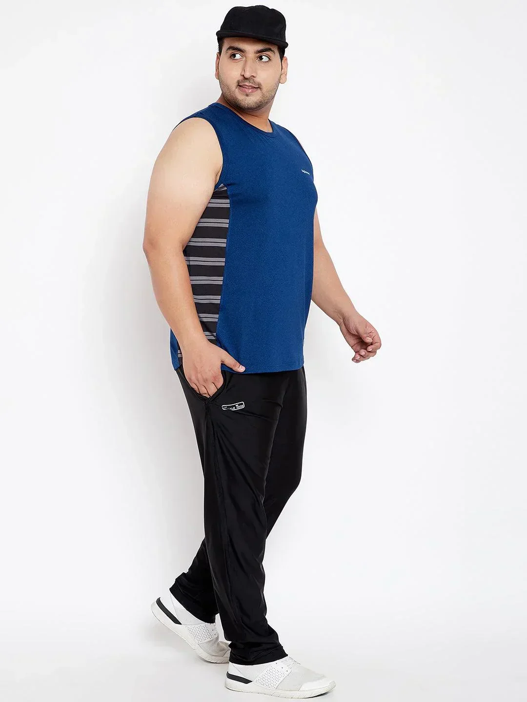 Men Plus Size Roman Solid Tracks - Image 3