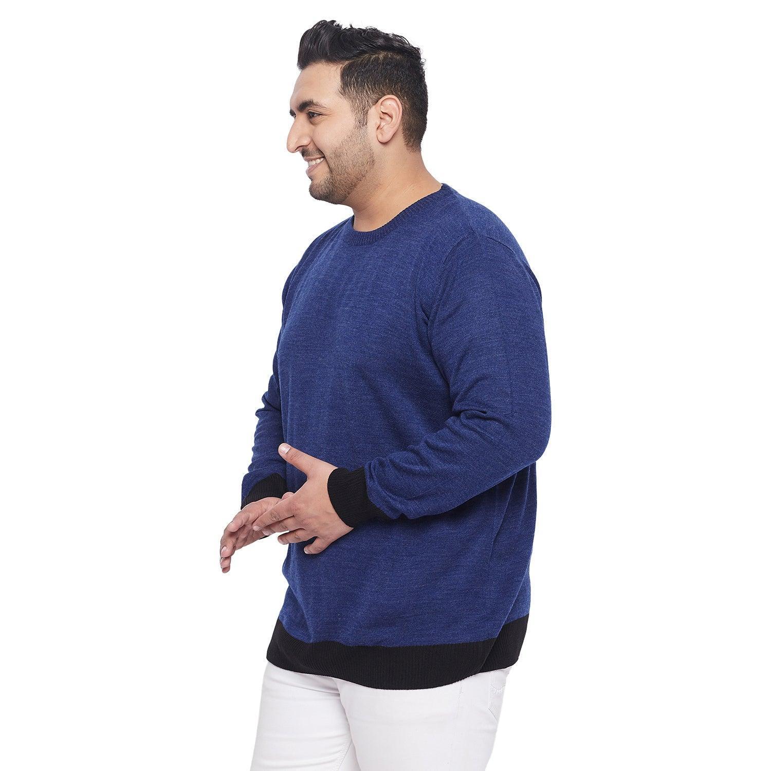 Men Plus Size Roston Solid Sweater - Image 3