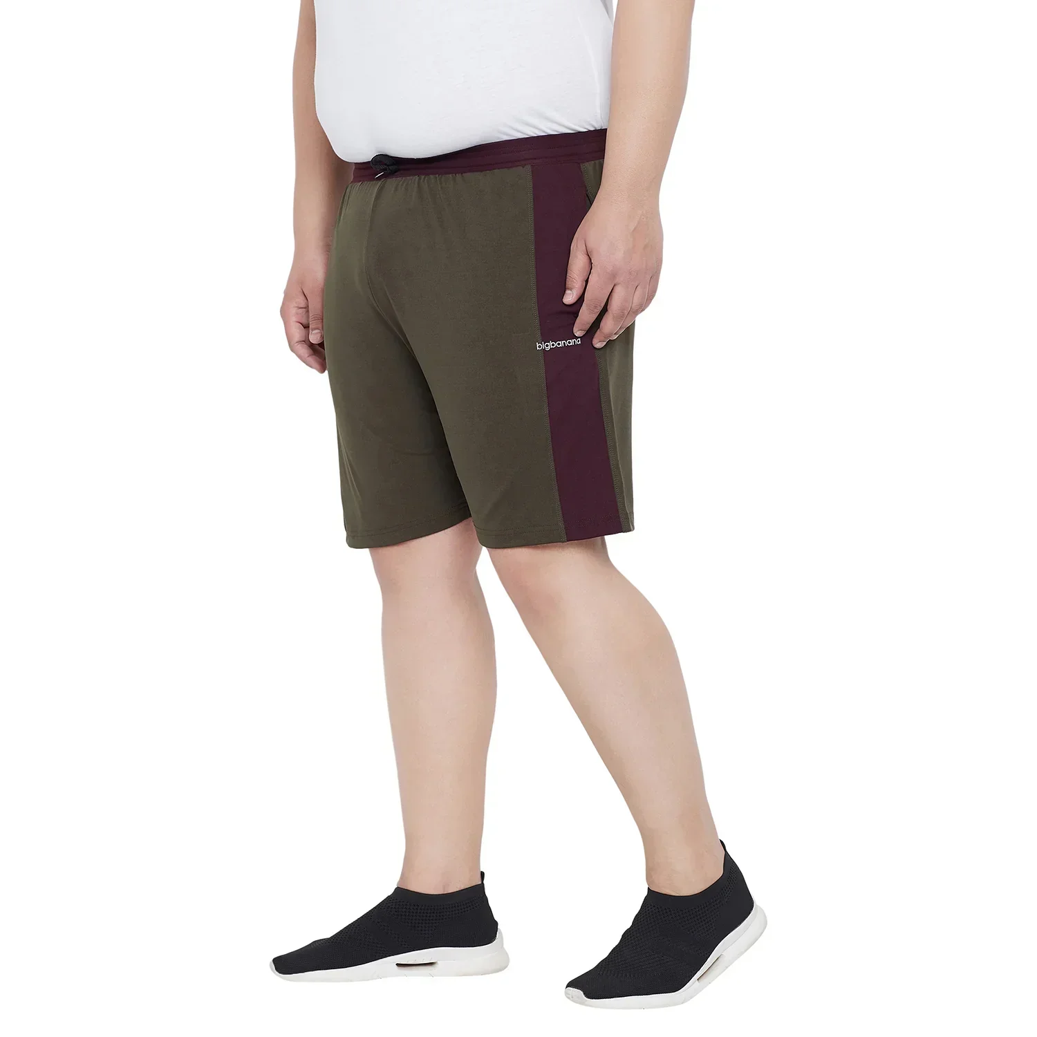 Men Plus Size Royle Solid Shorts - Image 3