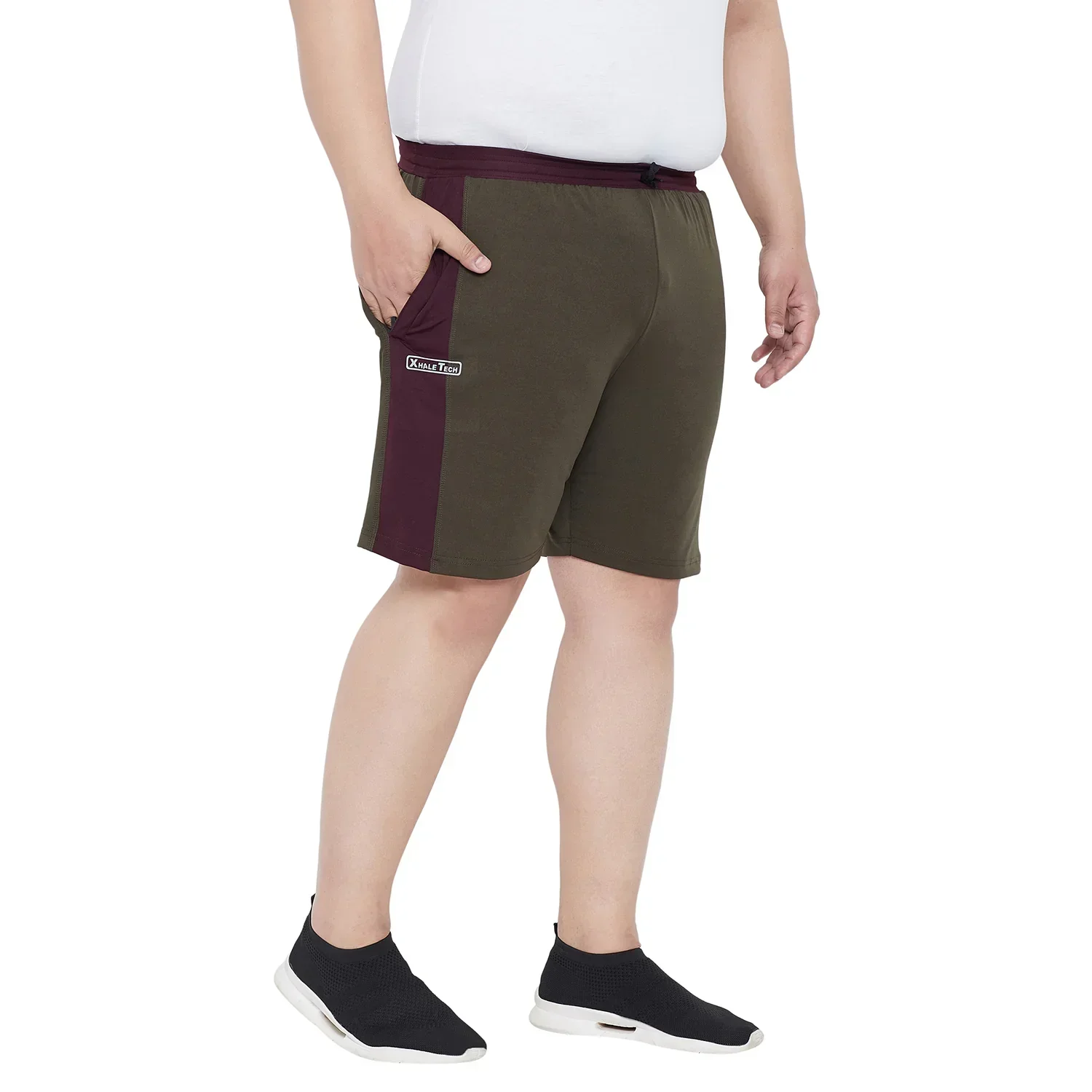 Men Plus Size Royle Solid Shorts - Image 4