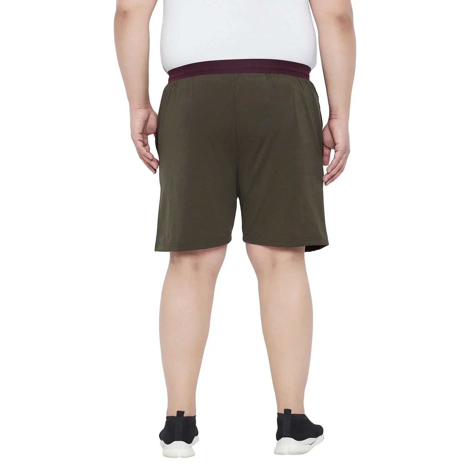 Men Plus Size Royle Solid Shorts - Image 5