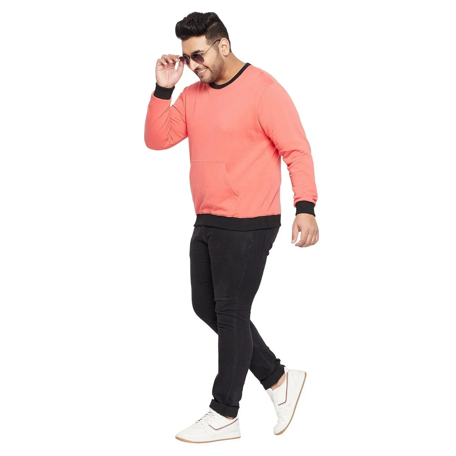 Men Plus Size bigbanana Sanders Printed Sweatshirt - Image 2