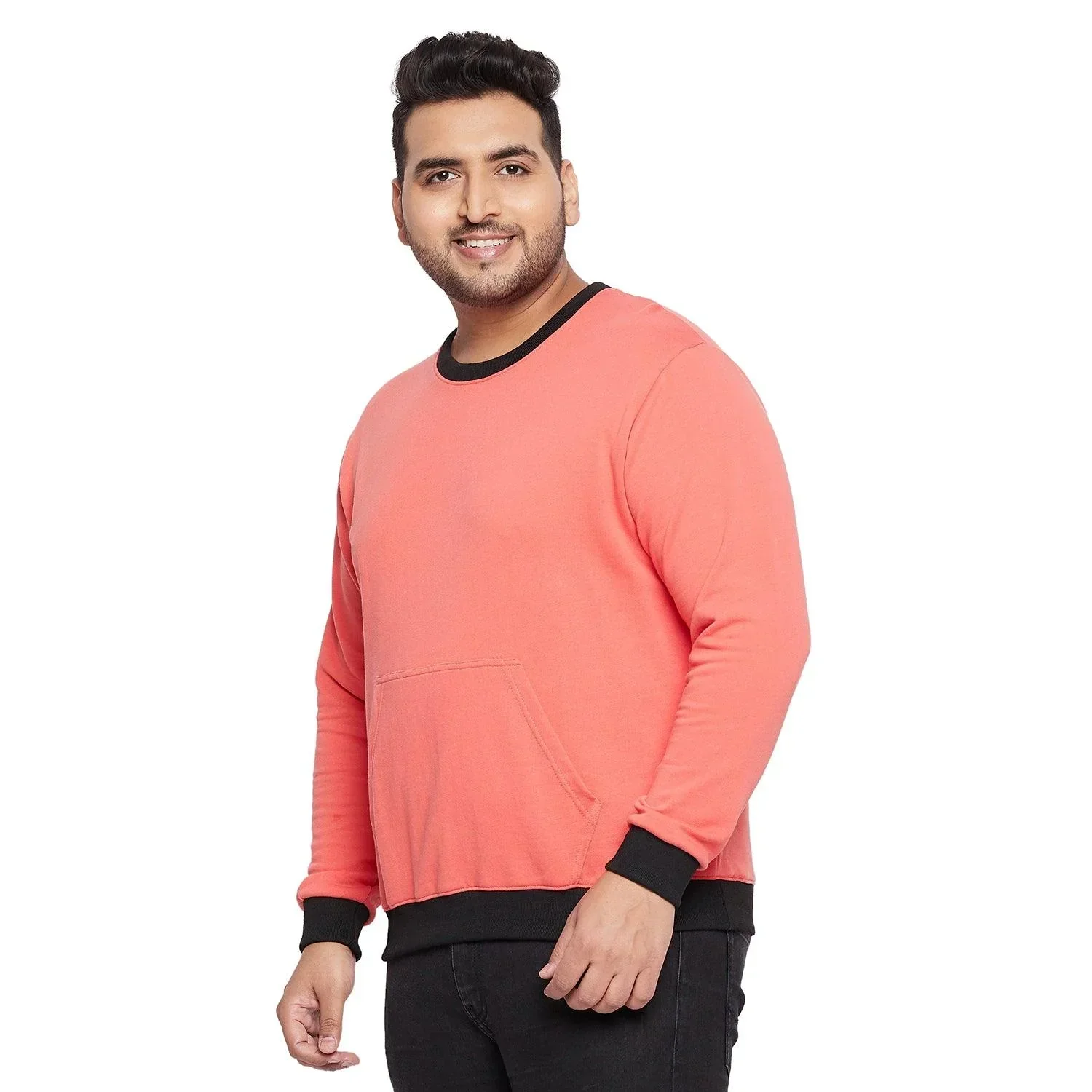Men Plus Size bigbanana Sanders Printed Sweatshirt - Image 3