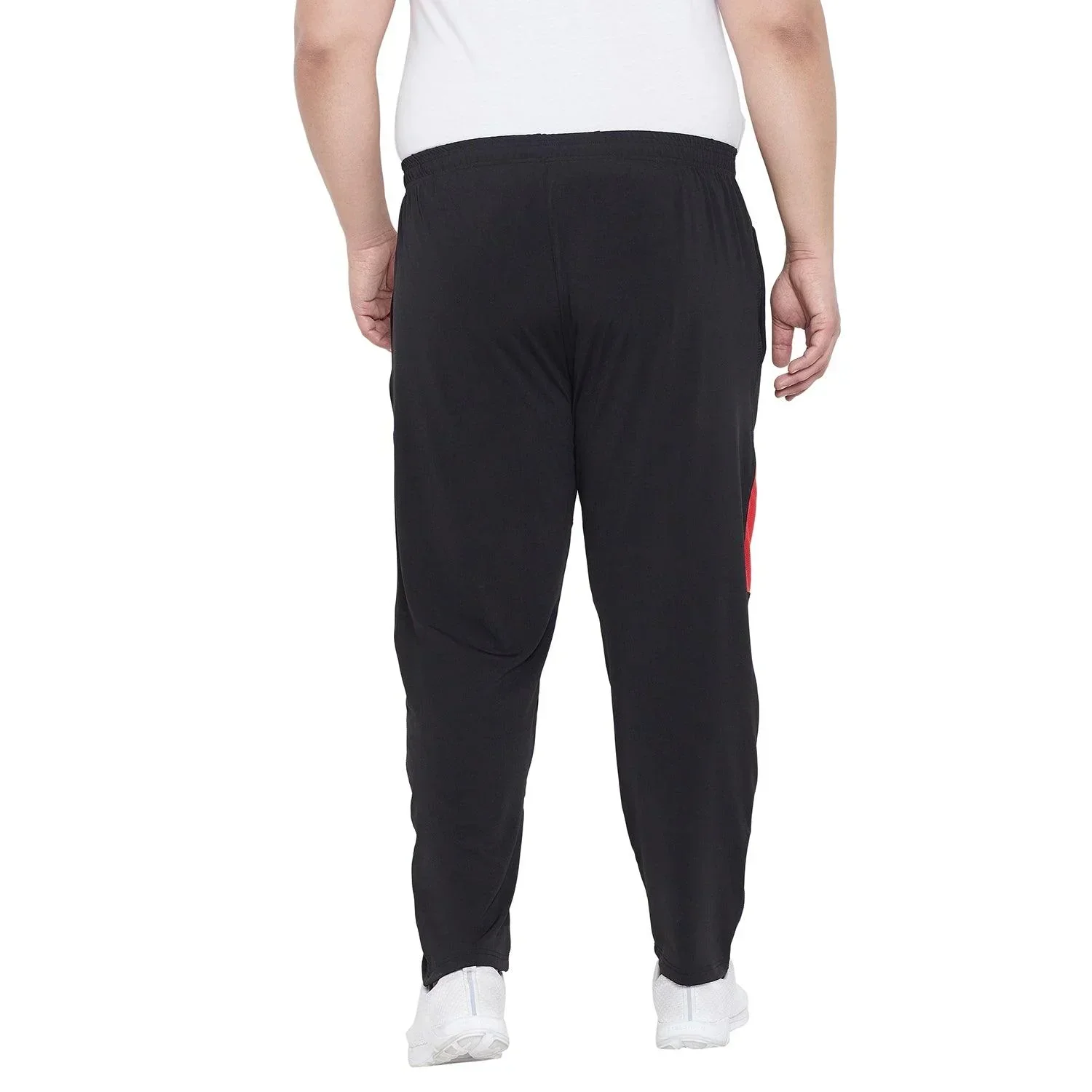 Men Plus Size Slack Colorblock Trackpant - Image 5