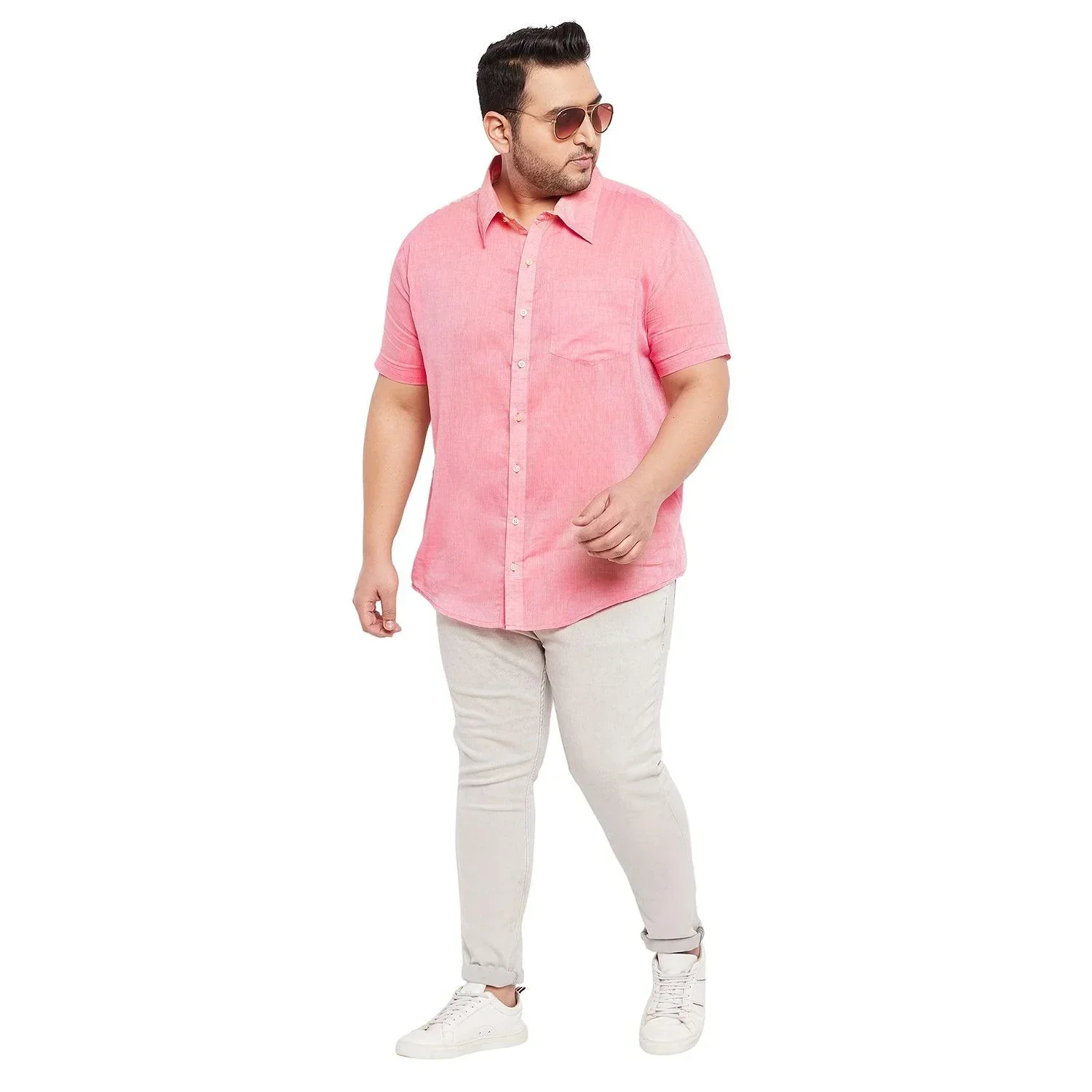 Men Plus Size Slade Solid Shirt - Image 2