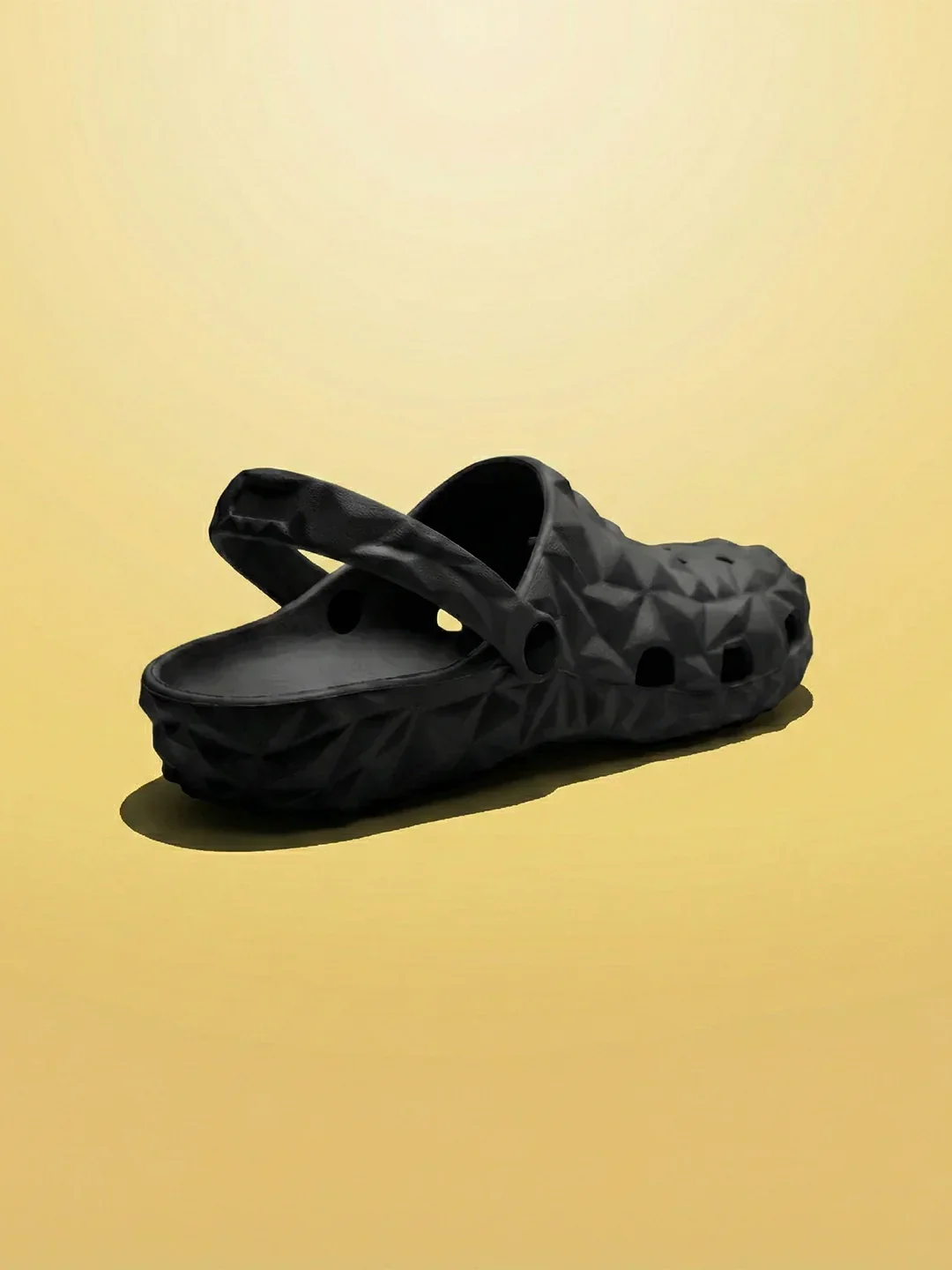 bigbanana Sparkler-Black Unisex Clogs - Image 5