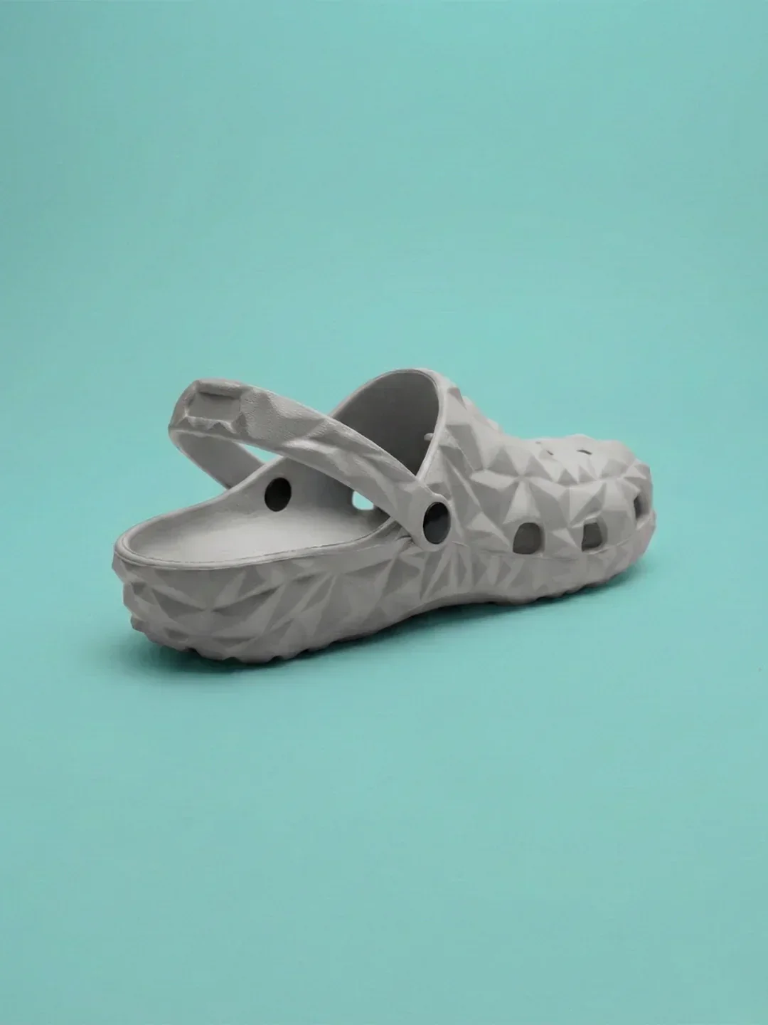 bigbanana Sparkler-Grey Unisex Clogs - Image 5
