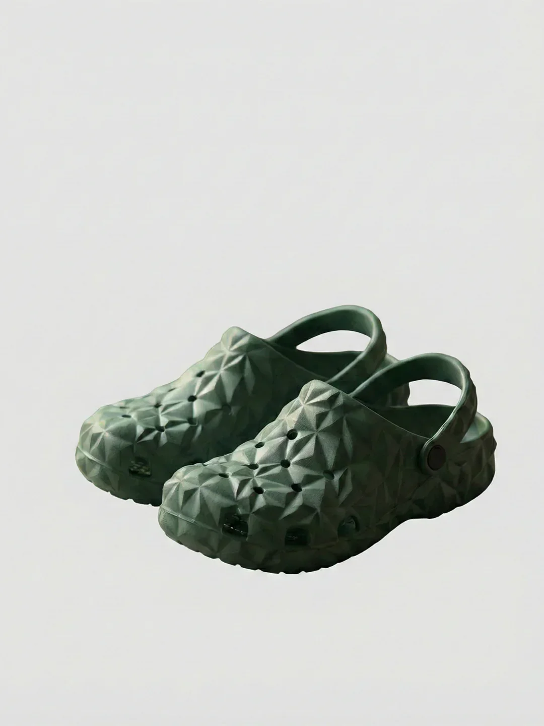 bigbanana Sparkler-Olive Unisex Clogs - Image 3