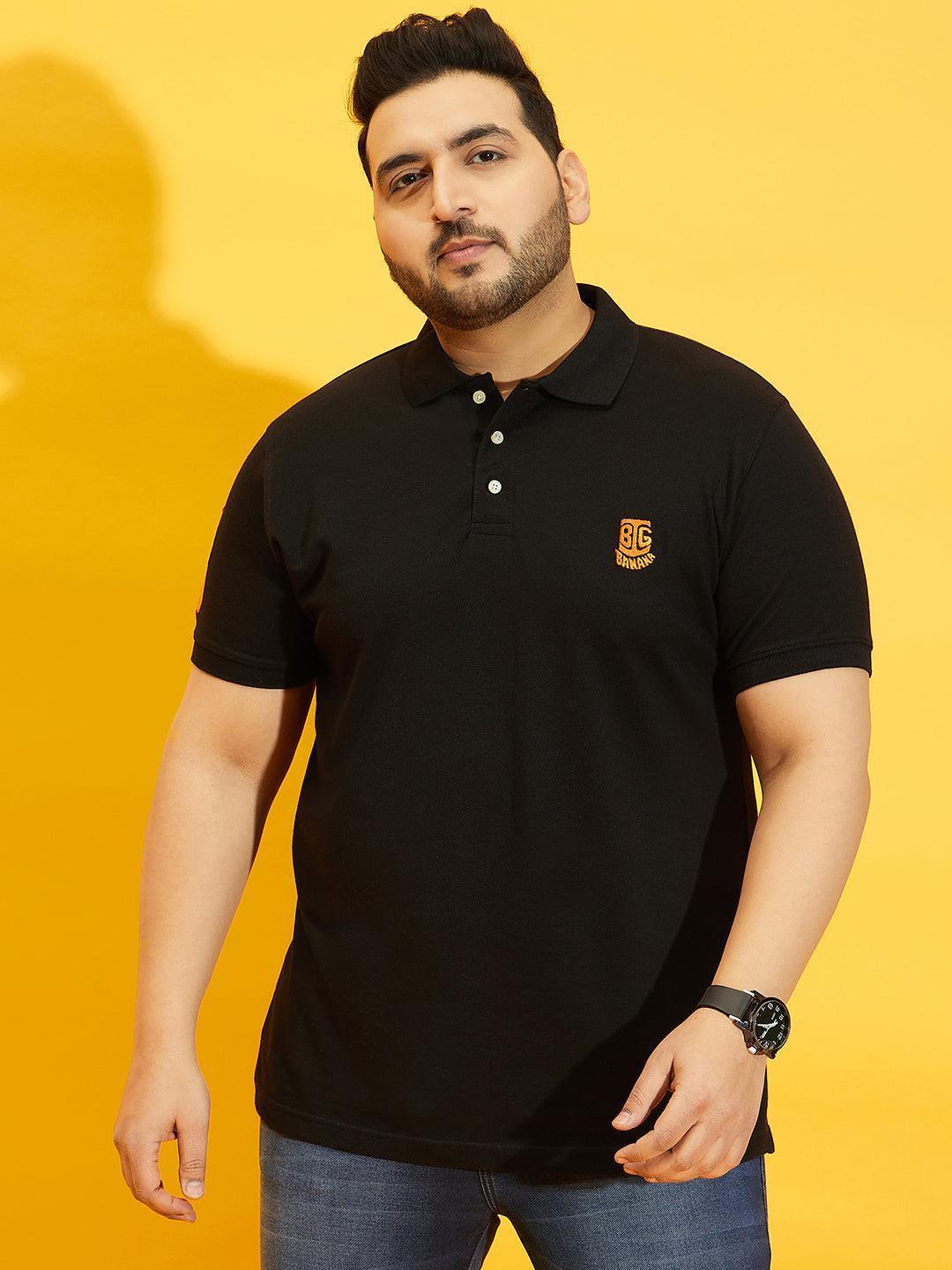 Men Plus Size Tim-B Solid Polo Tshirt - Image 3