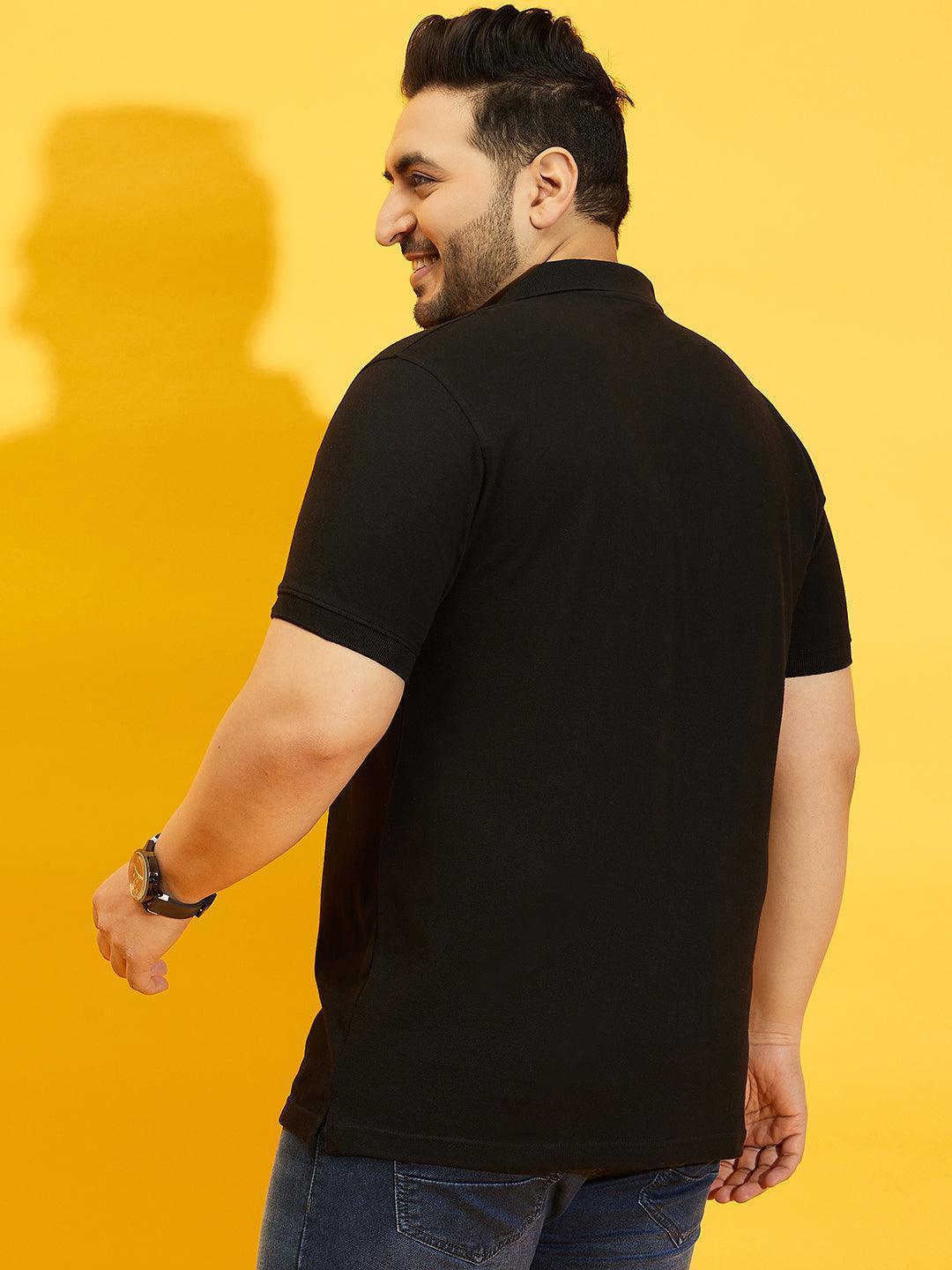 Men Plus Size Tim-B Solid Polo Tshirt - Image 7