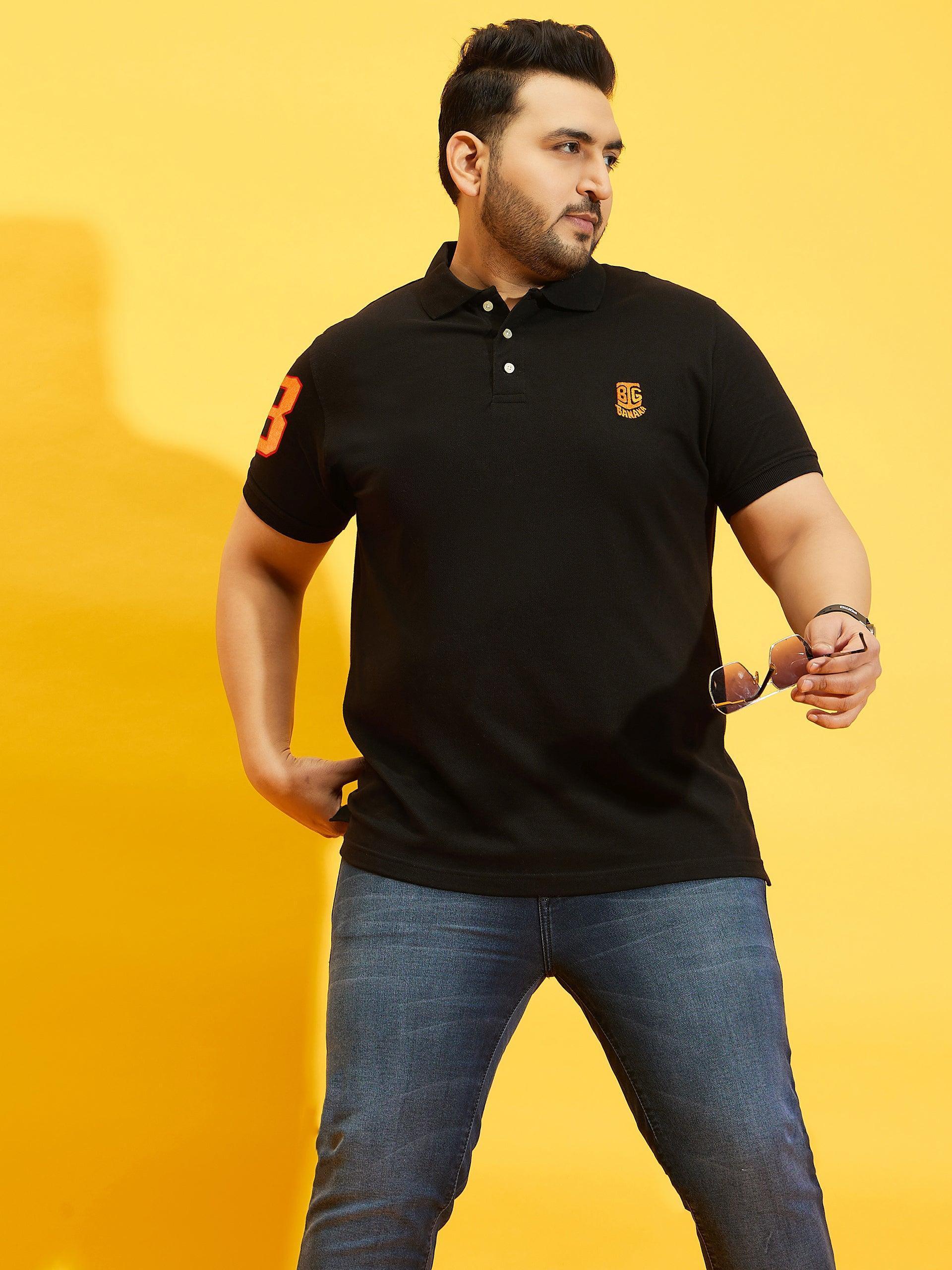 Men Plus Size Tim-B Solid Polo Tshirt - Image 9