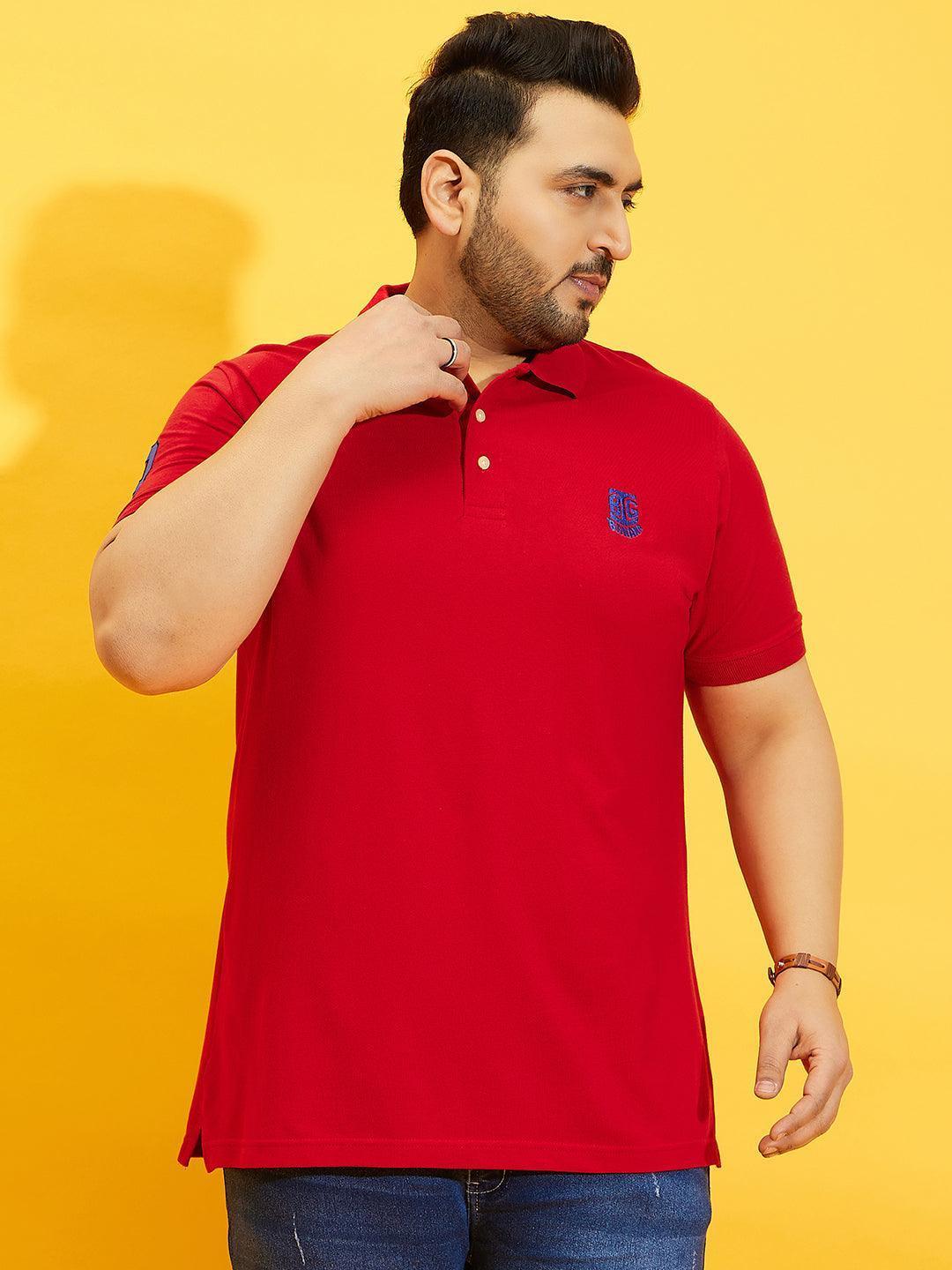 Men Plus Size Tim-R Solid Polo Tshirt - Image 4