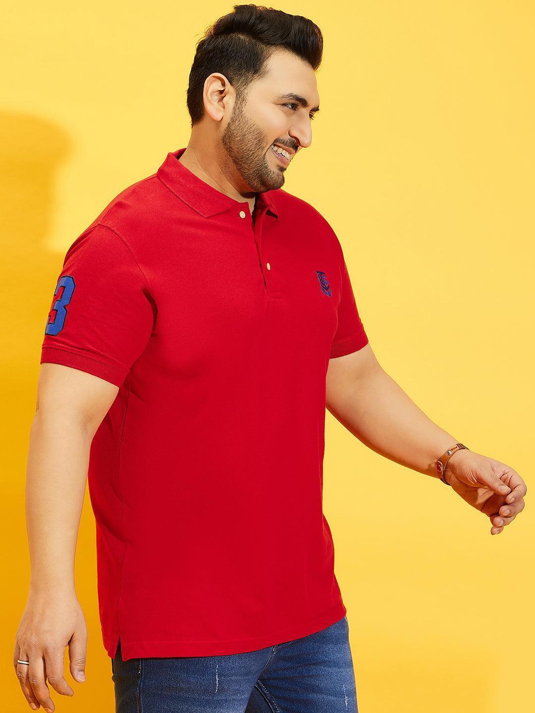 Men Plus Size Tim-R Solid Polo Tshirt - Image 7