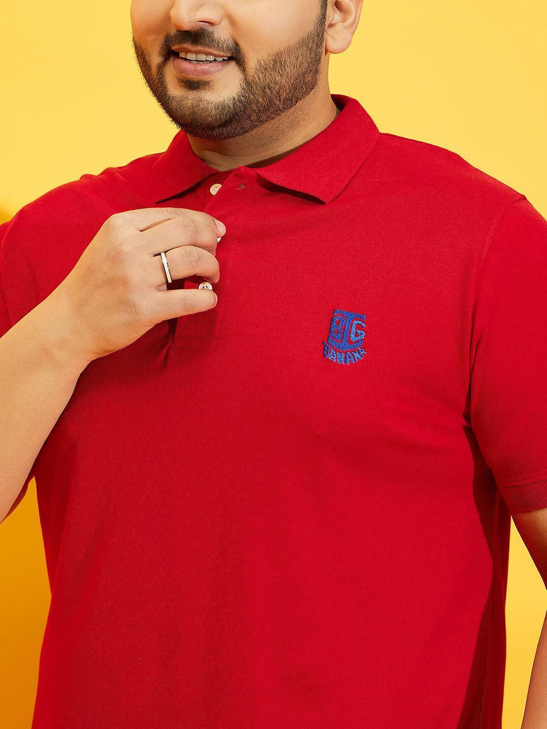 Men Plus Size Tim-R Solid Polo Tshirt - Image 9