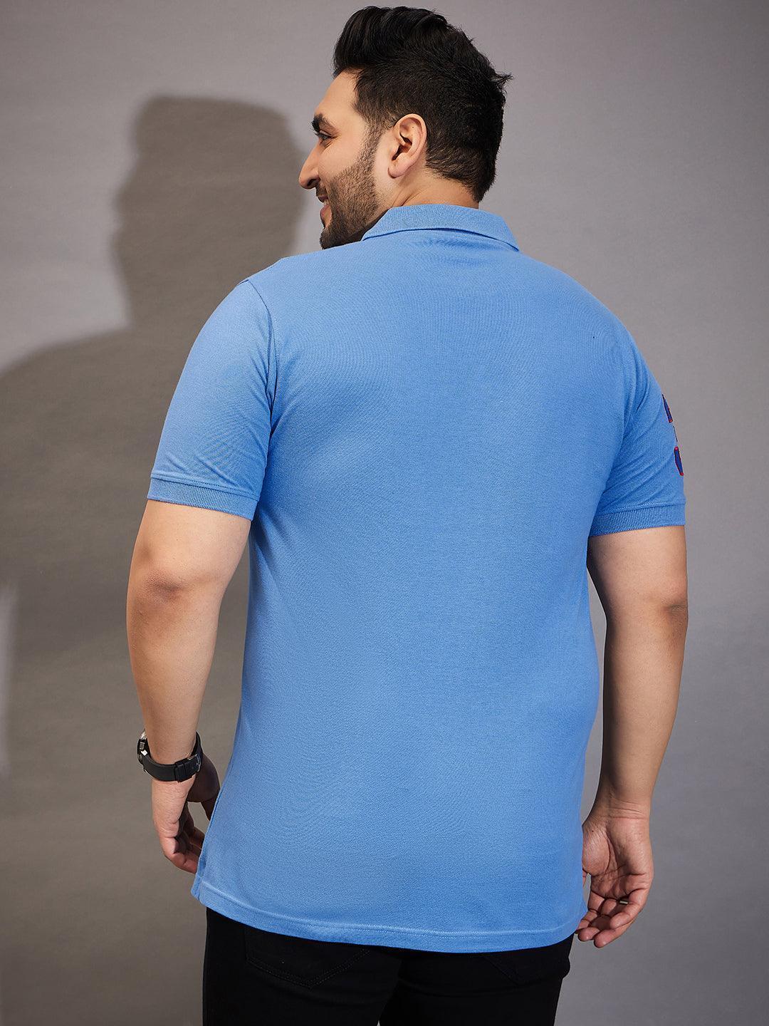 Men Plus Size Tim-SB Solid Polo Tshirt - Image 7