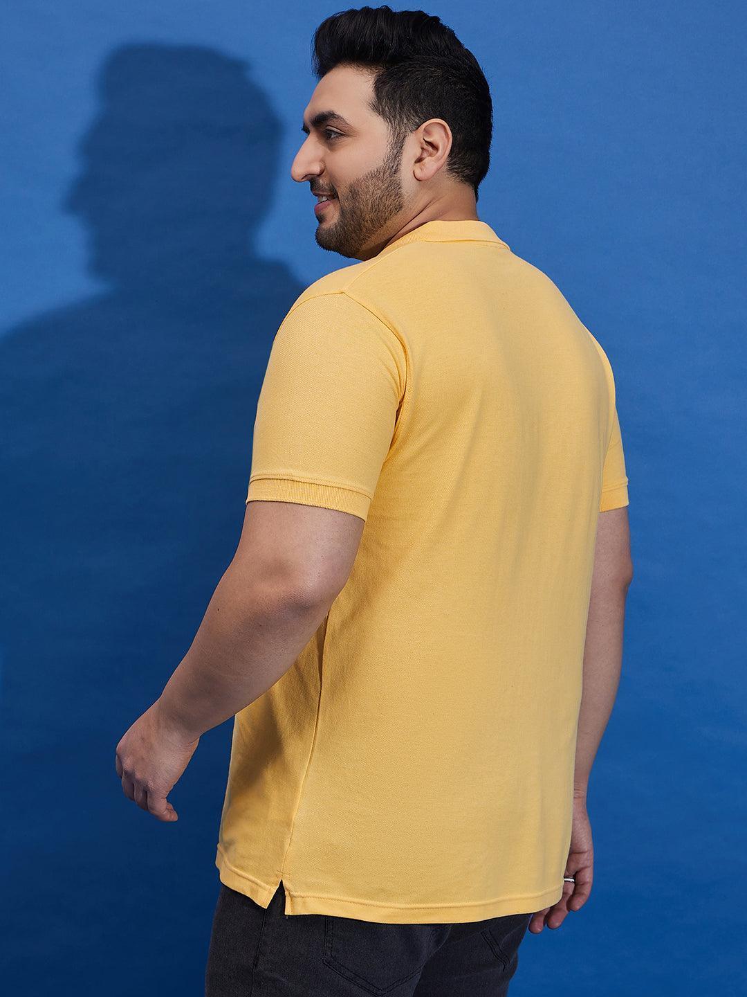 Men Plus Size Tim-Y Solid Polo Tshirt - Image 6