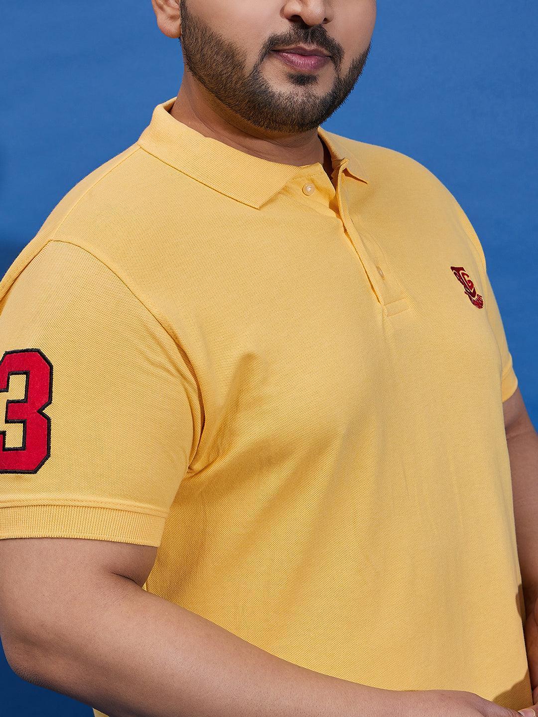 Men Plus Size Tim-Y Solid Polo Tshirt - Image 7