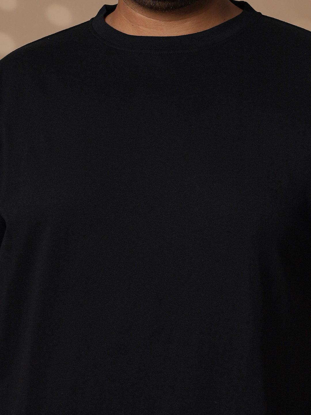 Men Plus Size Tony-B Solid Round Neck Tshirt - Image 6