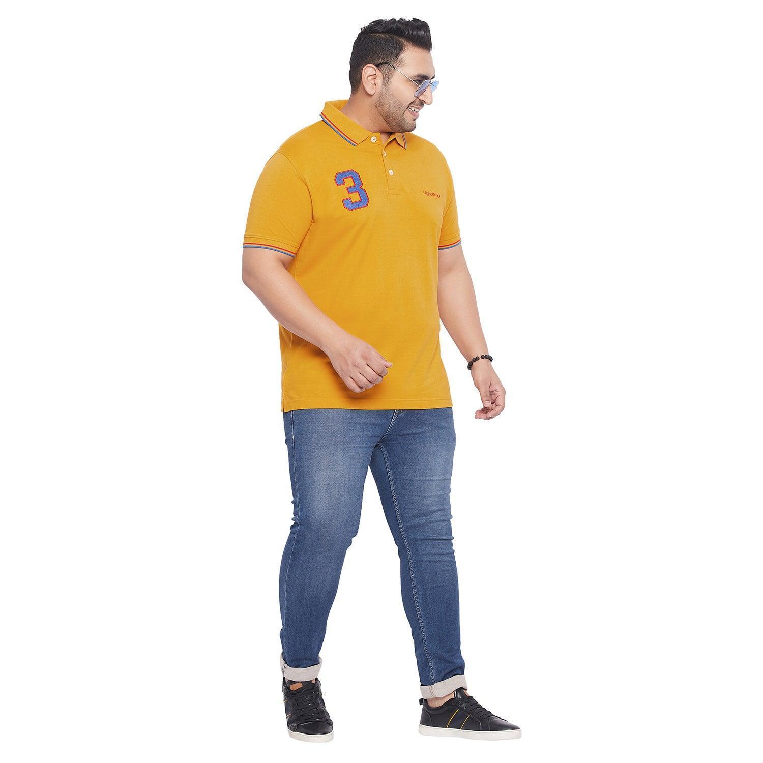 Men Plus Size Troy-Y Solid Polo Tshirt - Image 2